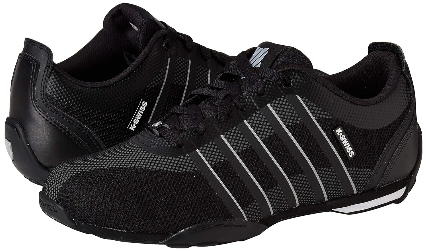 black trainers size 6 mens