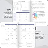 Clever Fox Fitness & Food Journal – Nutrition & Workout Planner – A5 Hardcover view 4