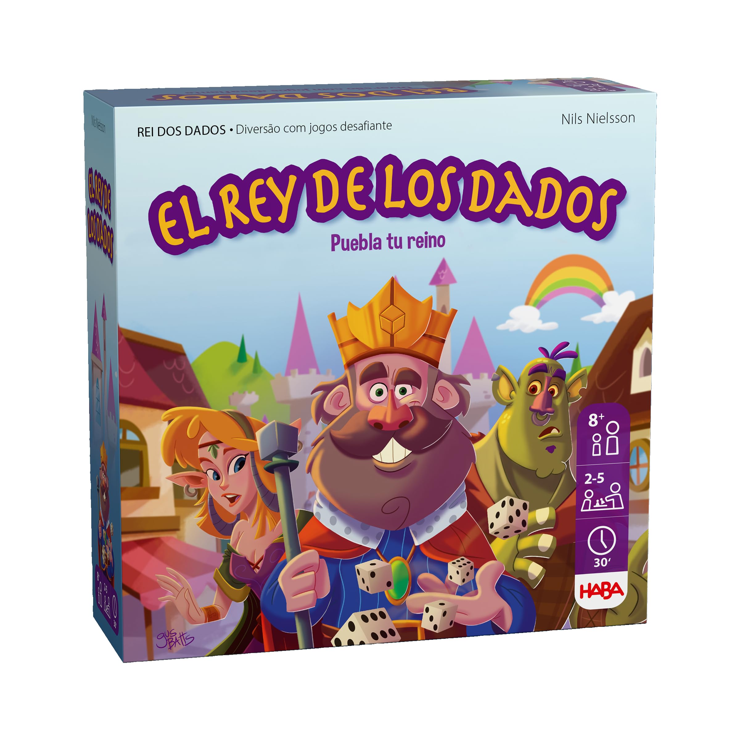 Haba set – table, Multicoloured (habermass 303805)