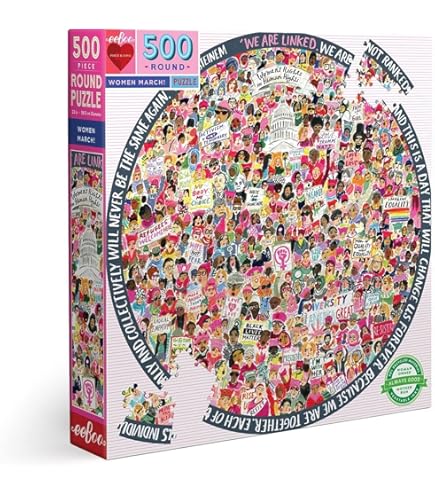 Amazon.com: Galison All are Welcome Here Jigsaw Puzzle, 1000
