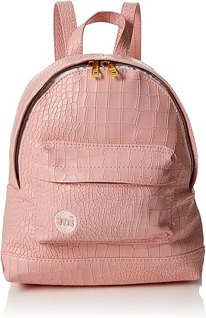 pastel pink mini backpack