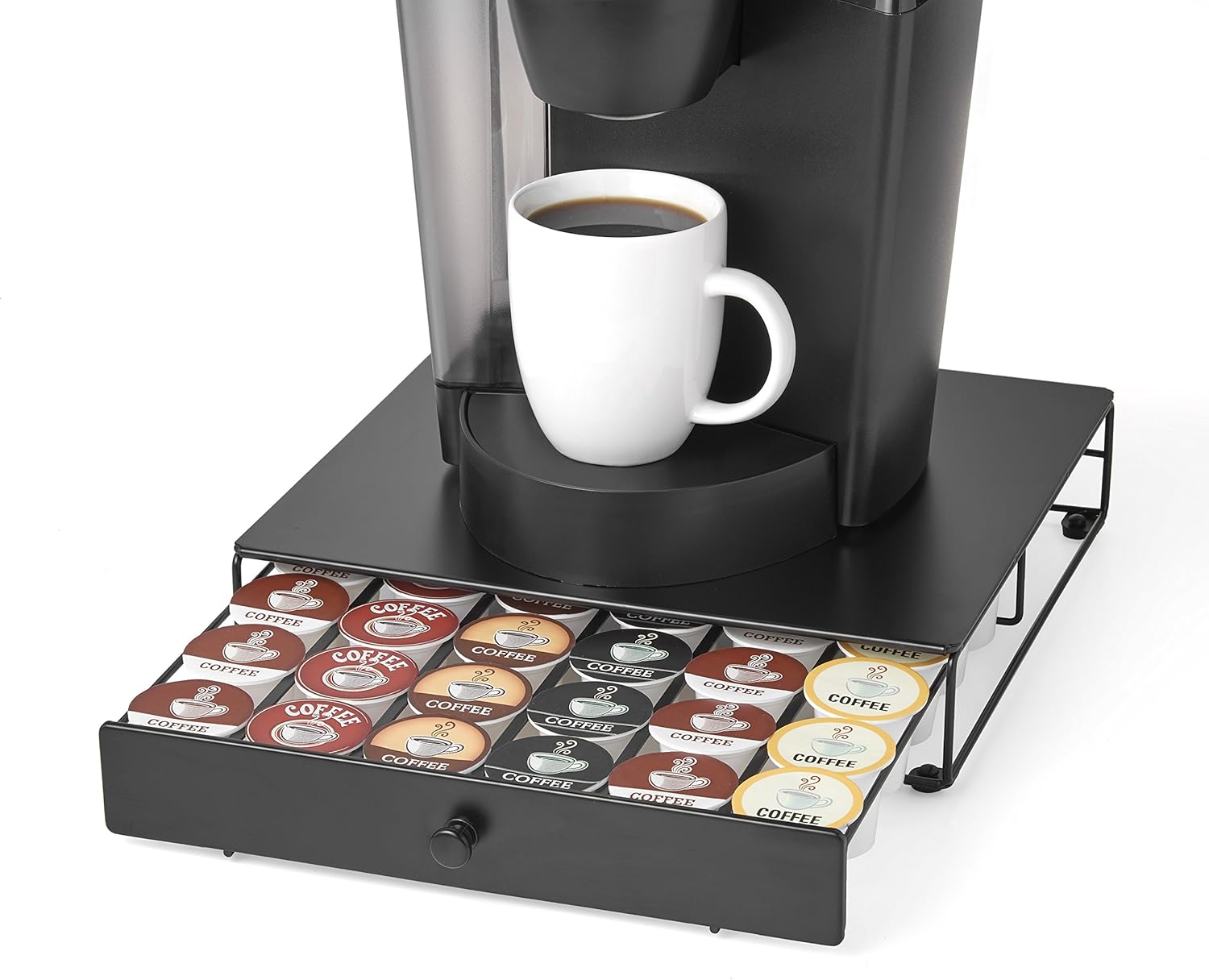 Nifty Under the Brewer Coffee Pod Storage Drawer for KCup Pods. Holds