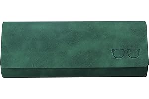 VisionGlobal Hard Shell Eyeglass Case for Eyeglasses and Sunglasses for Men/Women and Kids