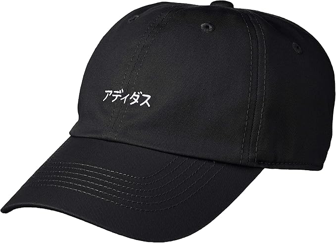 Amazon アディダス ローキャップ Ads Katakana Ct Cap Blk 日本 Osfx 57 60cm 日本サイズm L相当 キャップ 通販
