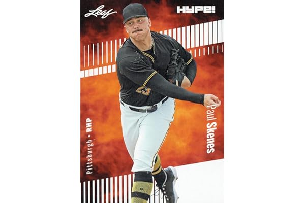 Mint Paul Skenes 2023 Leaf HYPE! #132 Just 5000 Ever Made! Pirates Rookie Card