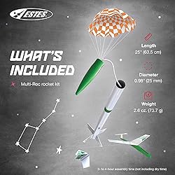 Estes 1329 Multi-ROC Rocket-Building Kit, Expert