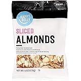 Amazon Brand - Happy Belly Sliced Almonds, 6 Ounce