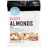 Amazon Brand - Happy Belly Sliced Almond, 6 ounce (Pack of 1)