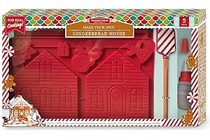 Handstand Kitchen Gingerbread House 5-piece Real Baking Set with Recipes