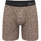 Shinesty Long Leg Boxer Briefs for Men - Support Ball Hammock Underwear