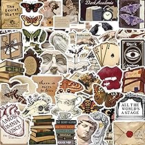 Amazon.com: Gothic Steampunk Sticker Pack – 50-Piece