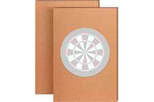 Sasylvia 2 Pcs Cork Dart Board Backer 36 x 24 x 0.5 Inch Wall Protection Dartboard Backboard Protector Dart Surround Board Backing for Wall Bulletin Display Area