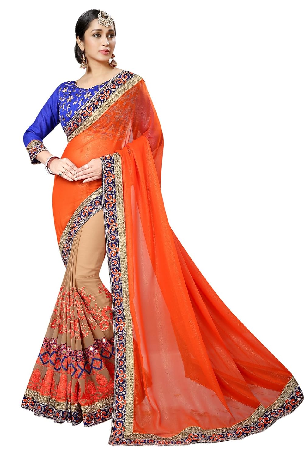 mansvi fashion other saree with blouse piece