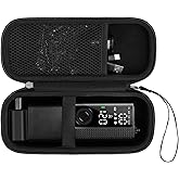 Case compatible with 120PSI/150PSI Tire Inflator Portable Air Compressor, For with ILTIDE/for Hafuloky/for Woowind/for Prilotte/for Litmustes portable air pump(case only, black)