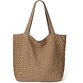 EIMMBD Crochet Bags for Women Beach Totes Bags Aesthetic Summer Tote Shoulder Hippie Bag Knit Bag