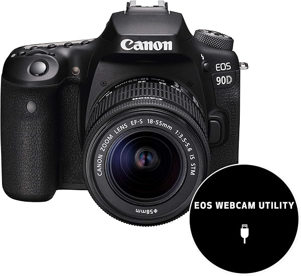 Canon EOS 90D Kit EF S 18 55 IS STM Spiegelreflexcamera lens