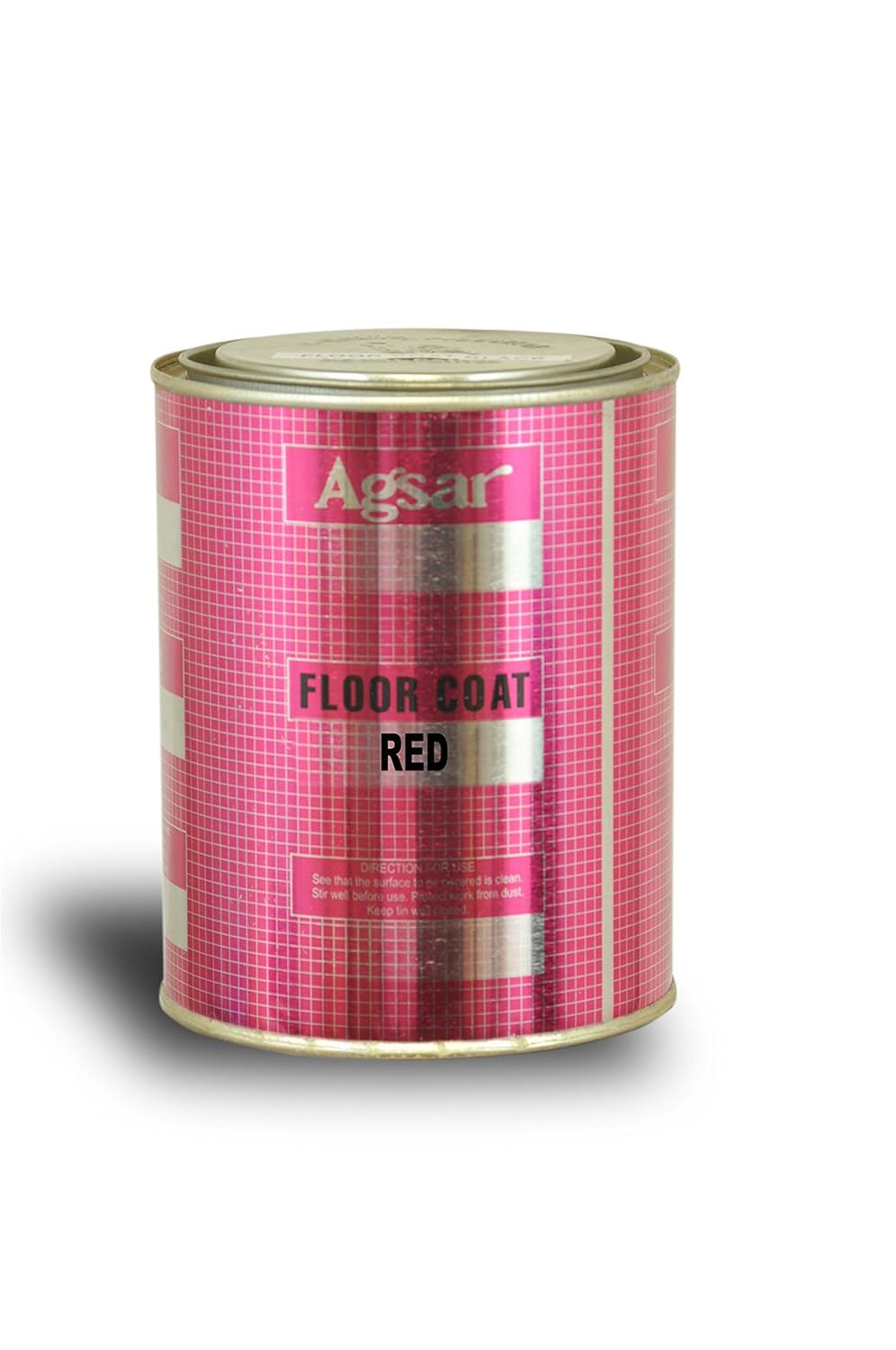 Agsar Floor Coat Paints Red 1 Ltr