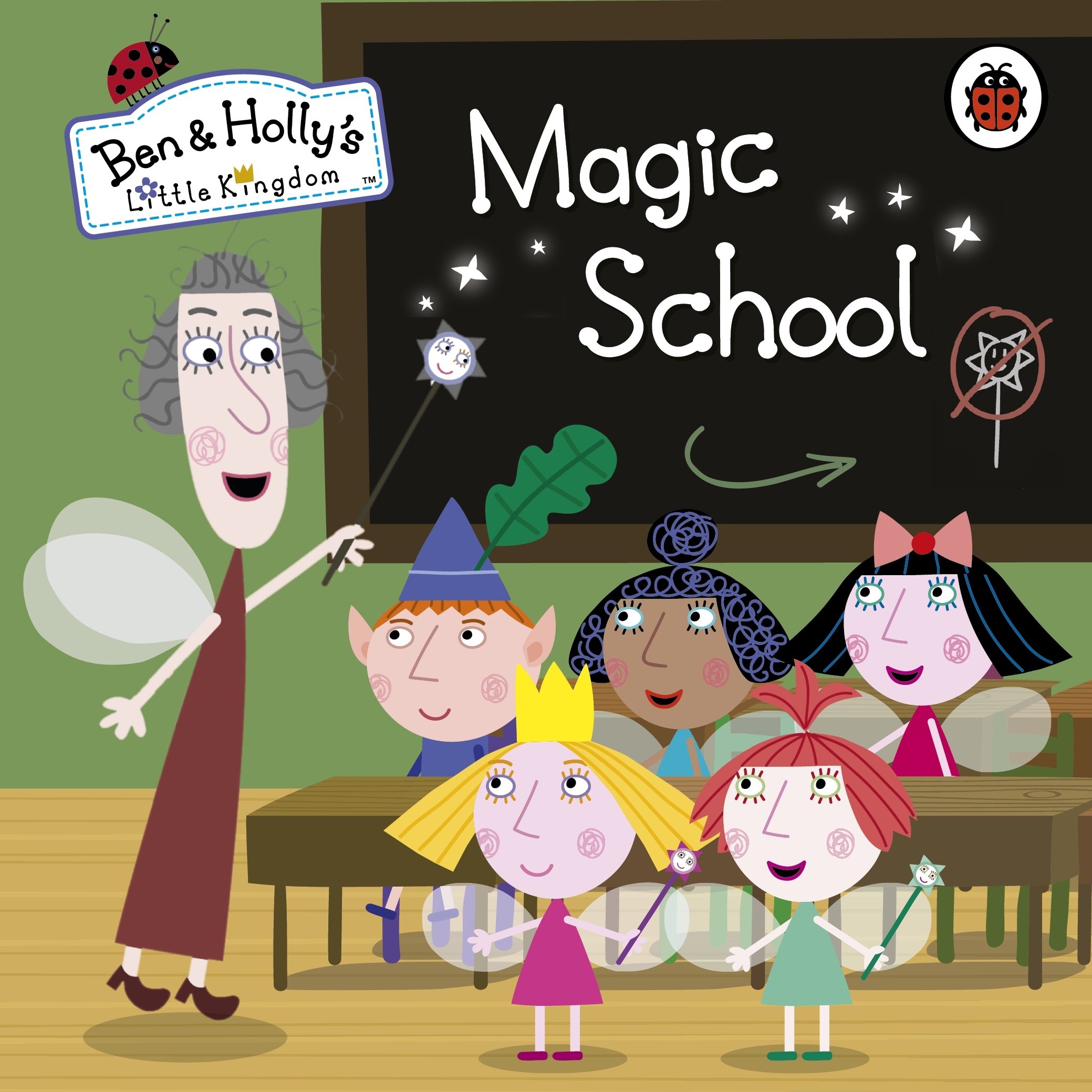 ben and holly magic class playset