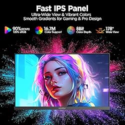 KOORUI Gaming Monitor, 27" 200Hz Fast IPS, FHD