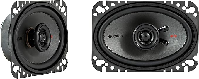 4x6 coaxial speakers
