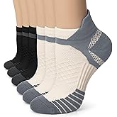Iseasoo Copper Ankle Compression Socks - Low Cut Arch Support Socks for Men & Women, Running, Nurses, Plantar Fasciitis Socks