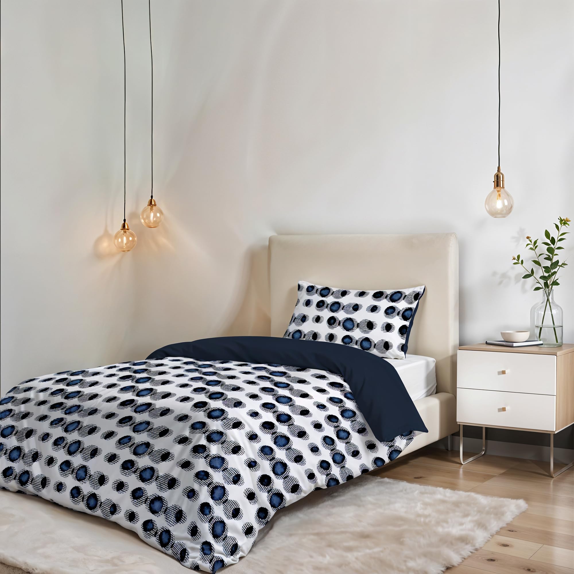 Sogni e Capricci Fantasy Duvet Cover (Made in Italy), Microfiber, Optical, small double