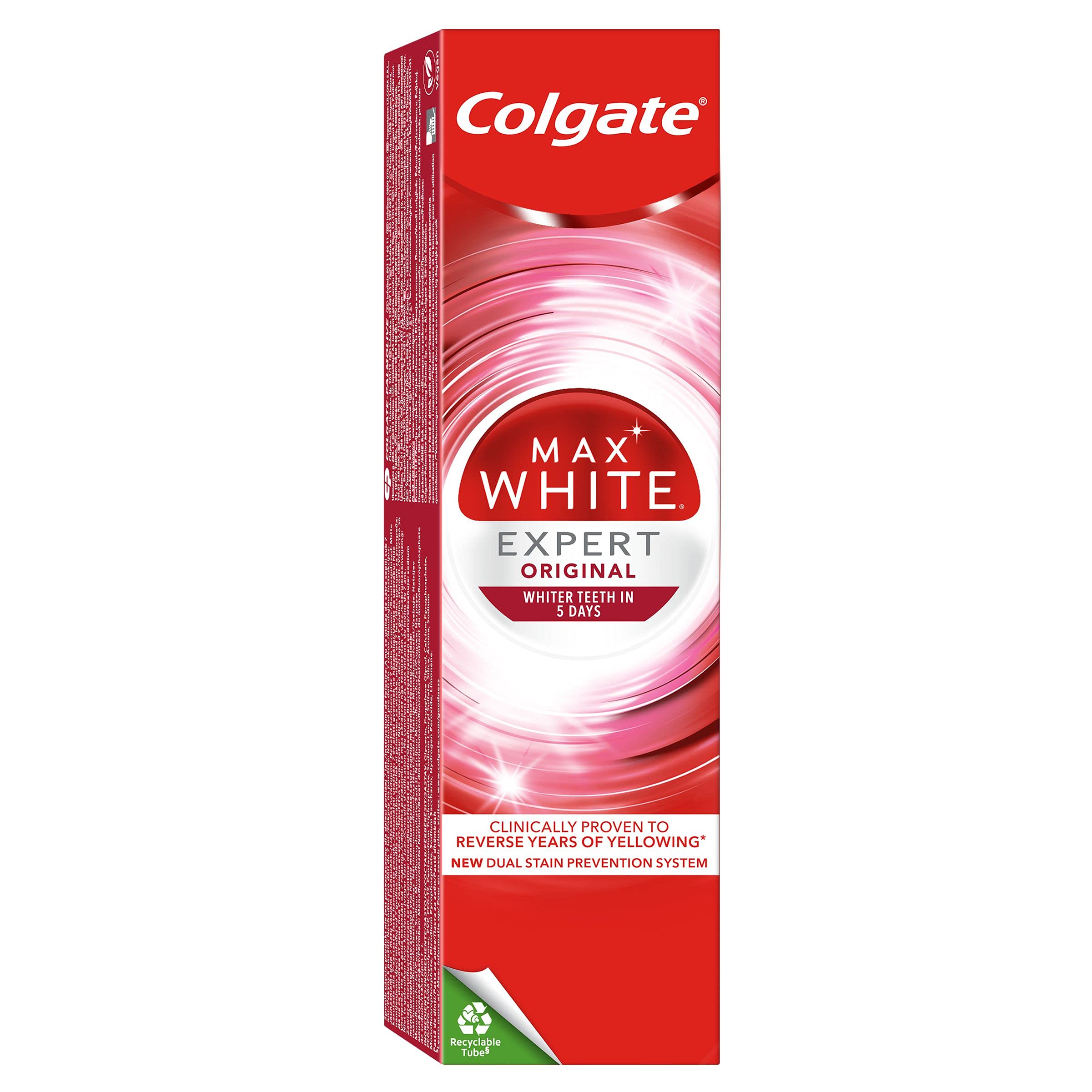 Colgate Max White Expert Original Whitening Toothpaste 75ml