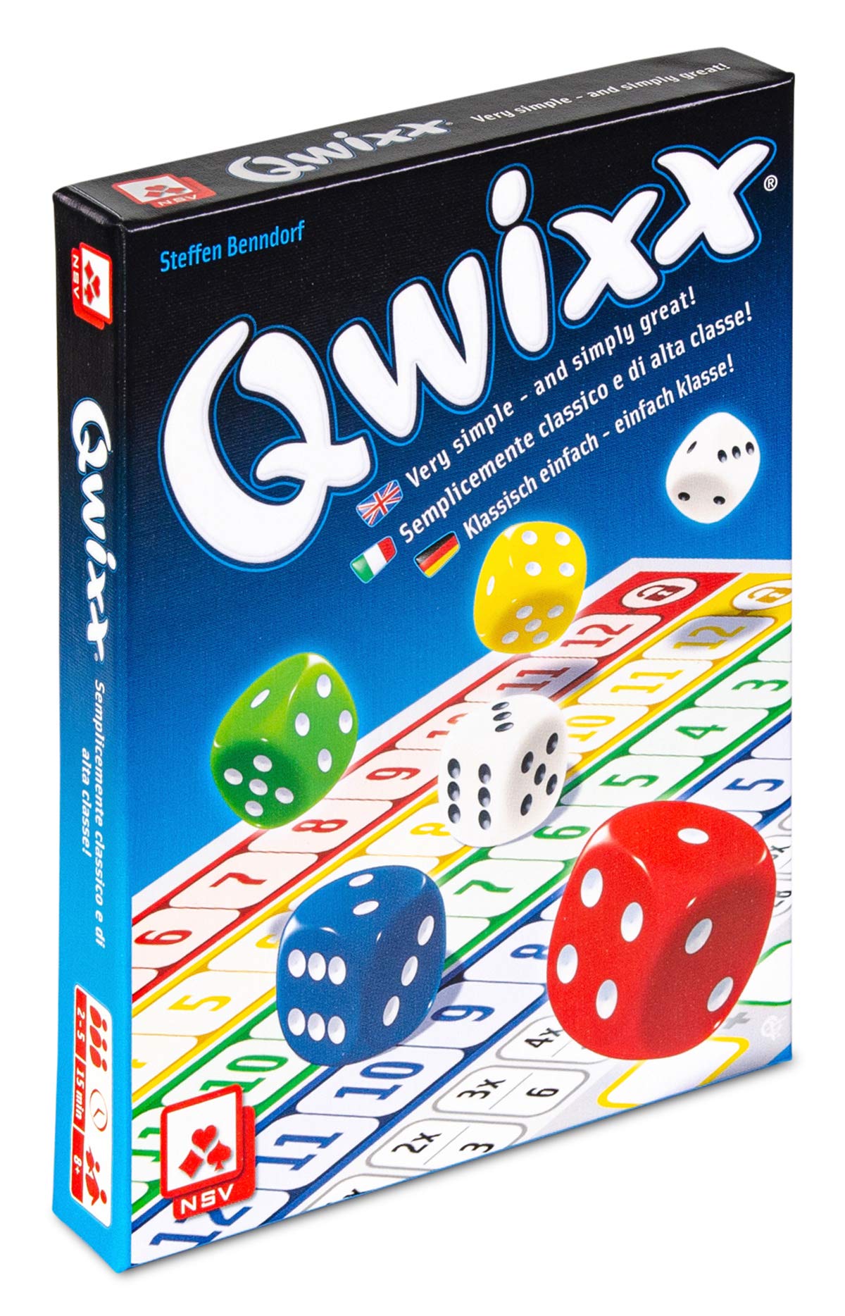 NSV - 4032 - QWIXX - International - Dice Game