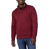 Wrangler Authentics mens Long Sleeve Fleece Quarter-zip