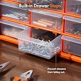VonHaus 44 Drawer Organiser with Adjustable Dividers Plastic Tool Box 44 view 6