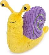 Petface Sassy The Snail Plush Dog Toy with Squeaker