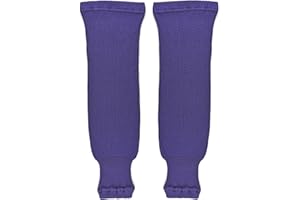 Pear Sox Pro Weight Solid Color Hockey Socks (Purple, Mite)