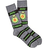 K BELL Men's Fun Food & Drink Crew Socks