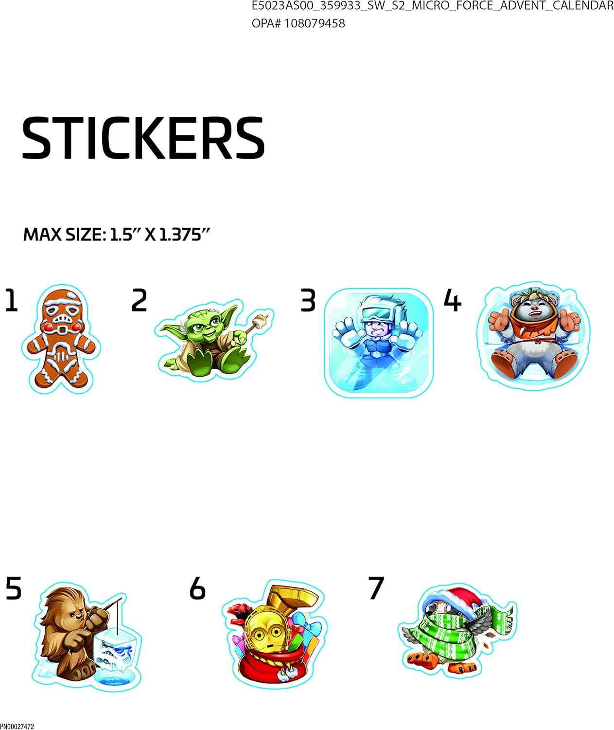 star wars micro force advent calendar