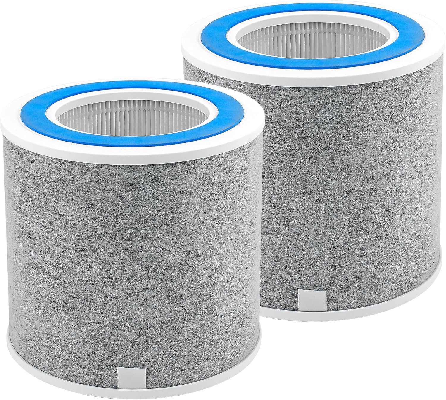 Photo 1 of 2 Pack HP102 True HEPA Replacement Filter Compatible with Shark HP100 HP102, HP102PET, HP132, HC450, HC451, HC452, HC455 Air Purifier, H13 True HEPA & Activated Carbon