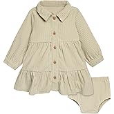 Modern Moments by Gerber Baby Girls' Corduroy Dress Set