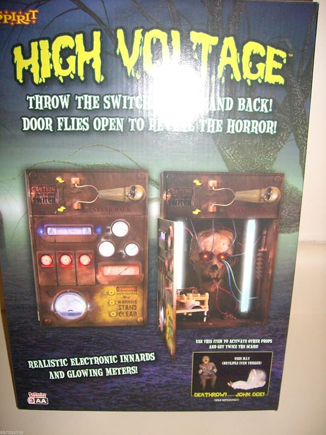 High Voltage Animated Halloween Prop Everything Else