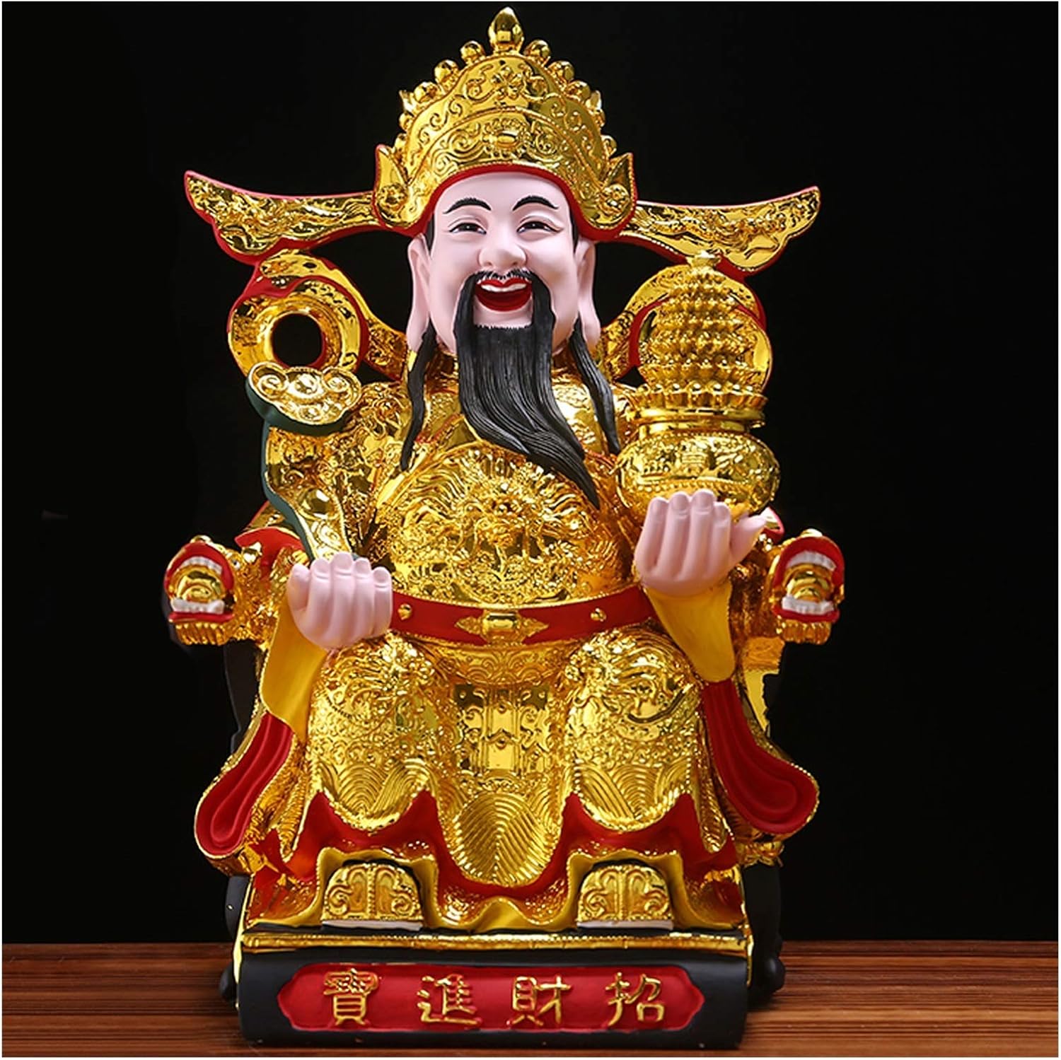 Feng Shui Statue Feng Shui Gift God of Wealth Statues Decoration for