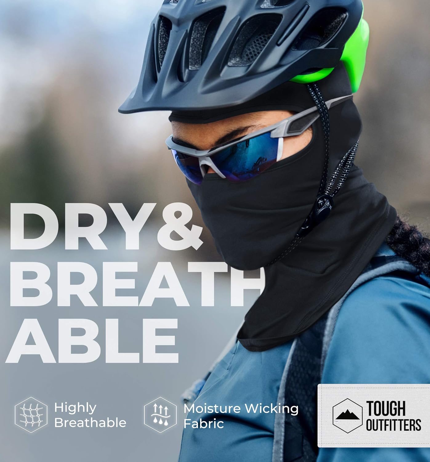 Balaclava Ski Mask - Cold Weather Face Mask for Men & Women - Windproof Hood Snow Gear for Motorcycle Riding & Winter Sports: Automotive
