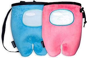 Rockbuddy Chalk Bag for Rock Climbing - Bouldering Chalk Bucket with Quick-Clip Belt, Zipper Pocket and Brush Holder (Crewmate)