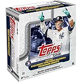 Topps 2025 Series 1 Baseball - Factory Sealed - Mega Box (224 Count, MLB, Baseball Cards, Sports, Aaron Judge, Chris Sale, Dy