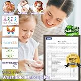 EVACOK Kids Makeup Sets 57 PCS Unicorn Washable Starter Kit for Girls view 5
