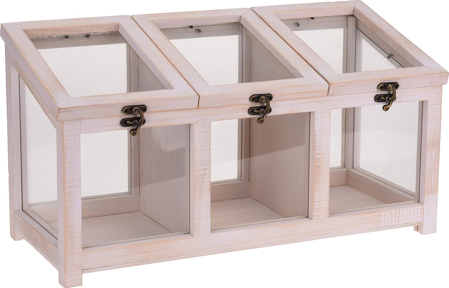 Trendkontor Mini Gewachshaus Treibhaus Zimmergewachshaus Holz Glas 45 5x18 5x24 Cm Sidra Hospital