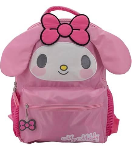 Hot Topic My Melody Figural Pocket Mini Backpack LIGHT PINK NONE: Clothing, Shoes & Jewelry