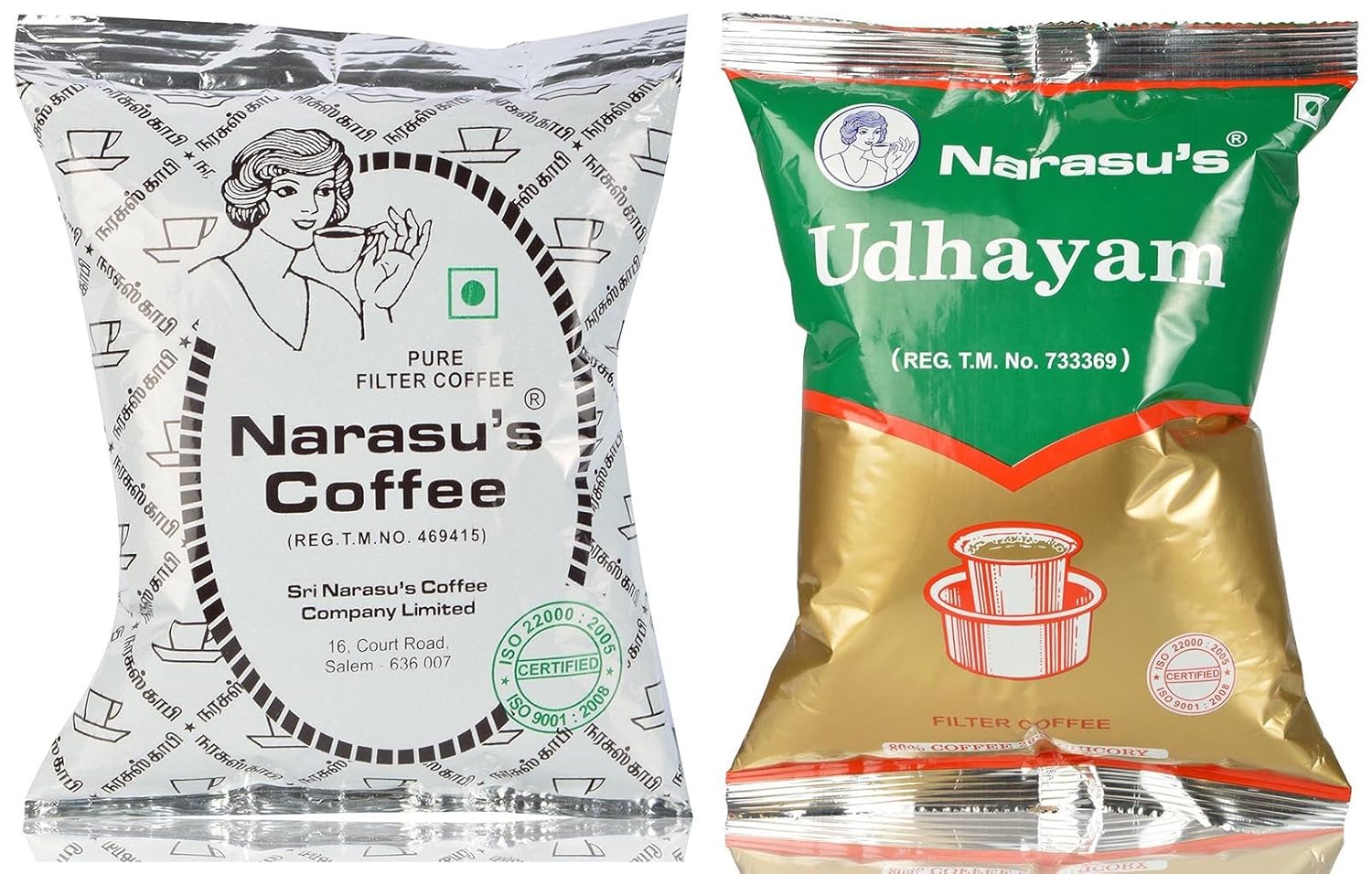 Narasus Coffee Filter Peabery and Udhayam (2 x 500 g) Amazon.in Grocery & Gourmet Foods