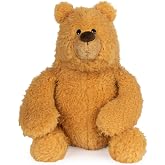 GUND Growler 11-Inch Classic Amber Teddy Bear Plush Toy for Ages 0+ | Faux Suede Accents and Fluffy Plush Inspire Soothing Comfort, Tactile, Caretaking and Travel Pretend Play; Machine Washable