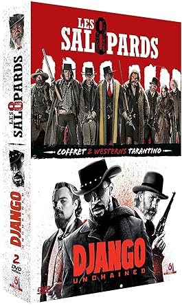 Les 8 Salopards Django Unchained Amazon It Samuel L Jackson Kurt Russell Jennifer Jason Leigh Jamie Foxx Christoph Waltz Leonardo Dicaprio Quentin Tarantino Samuel L Jackson Kurt Russell Film E Tv