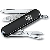 Victorinox Swiss Army Classic SD Pocket Knife, Black, 58MM