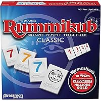 Rummikub by Pressman - Classic Edition - The Original Rummy Tile Game, Blue