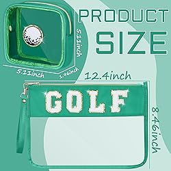 BuyCard 2 Pcs Golf Gifts Cosmetic Makeup Bag with